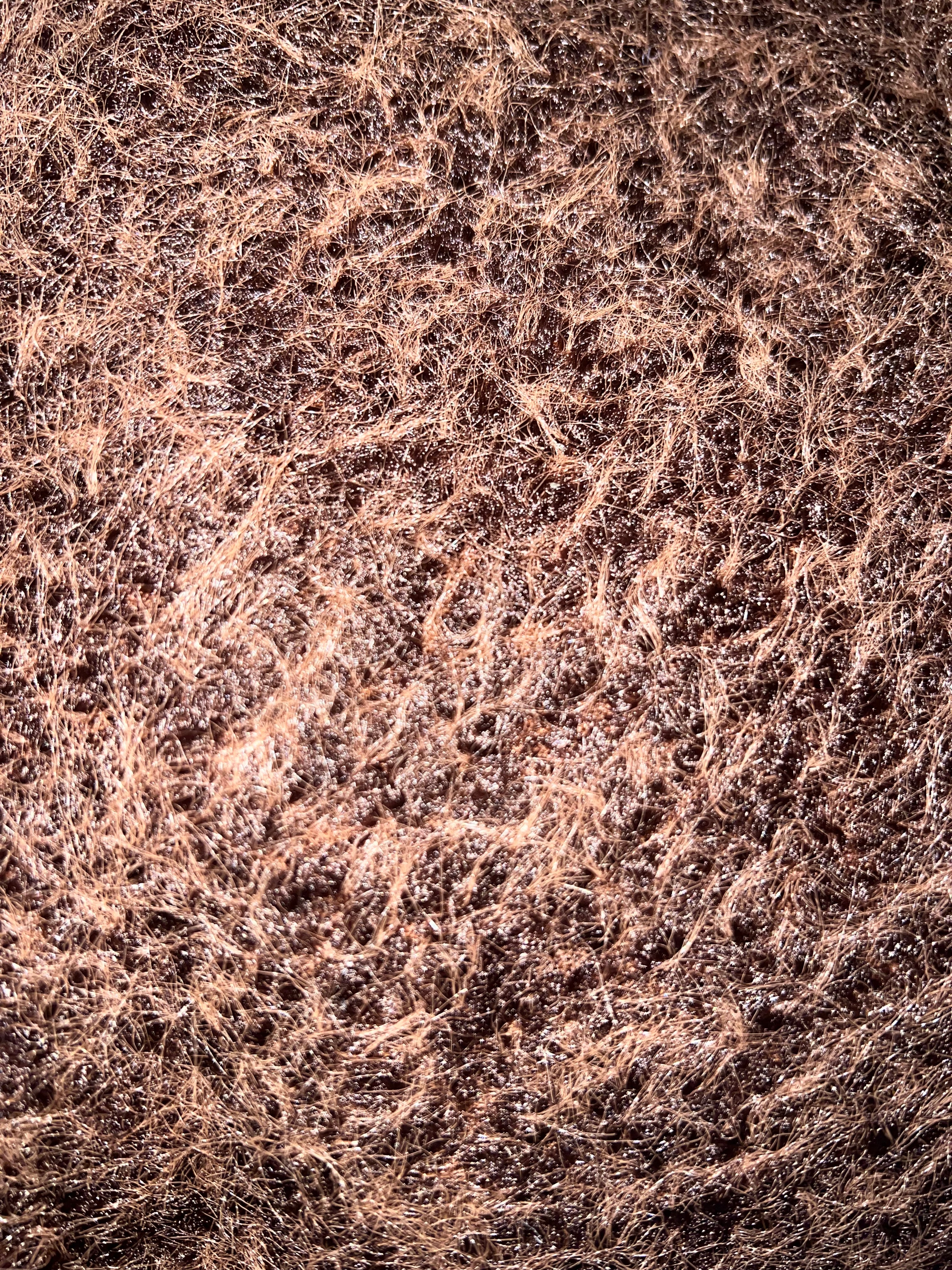 Manteau bouclé marron