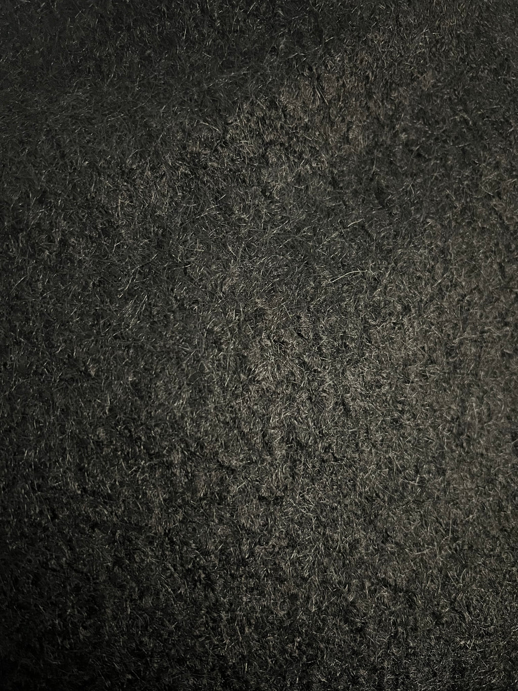 Manteau bouclé noir